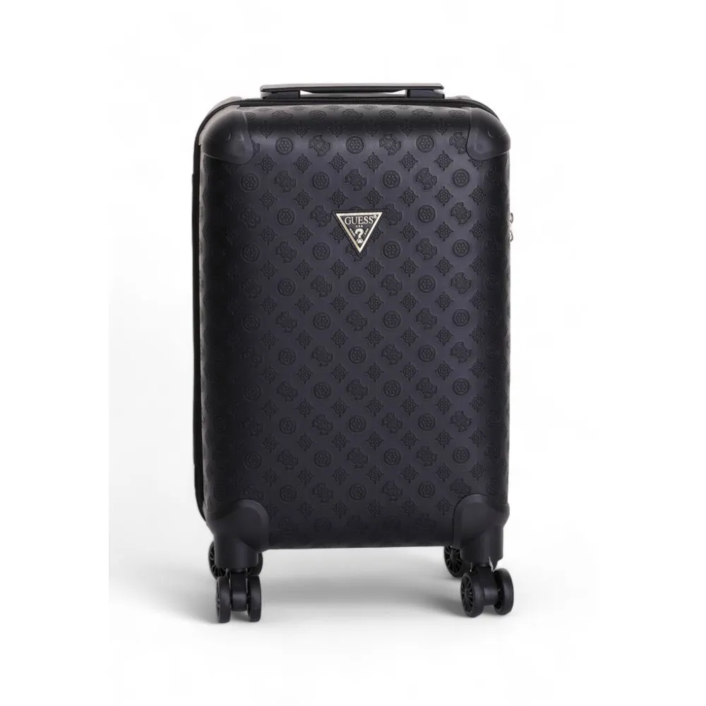 Guess Women's Black Polyethylene Luggage And Travel