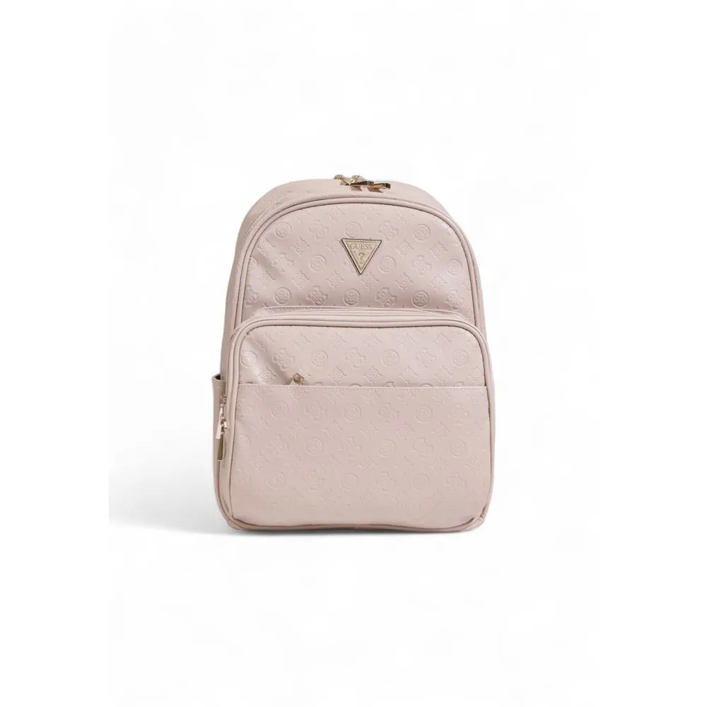 Guess Women's Pink Polyethylene Backpack