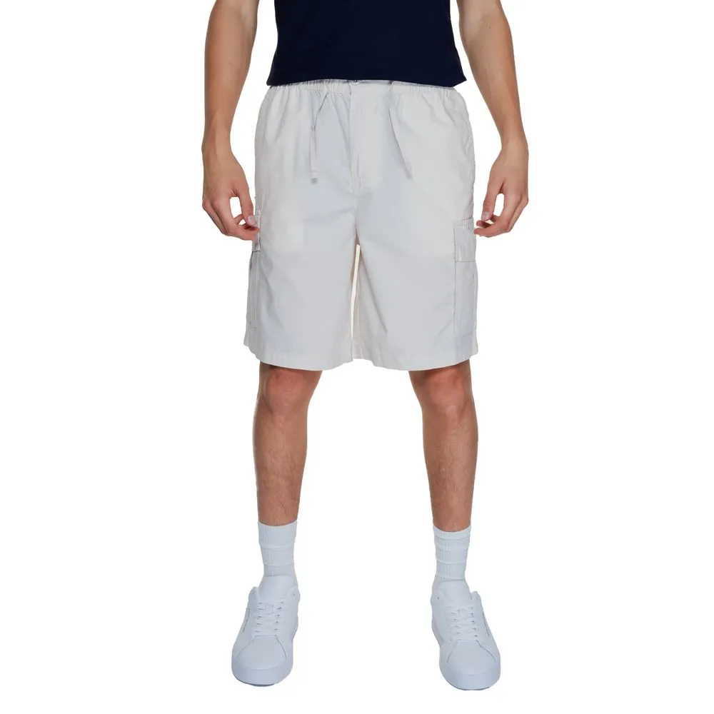 Jack Jones Men's Beige Cotton Short