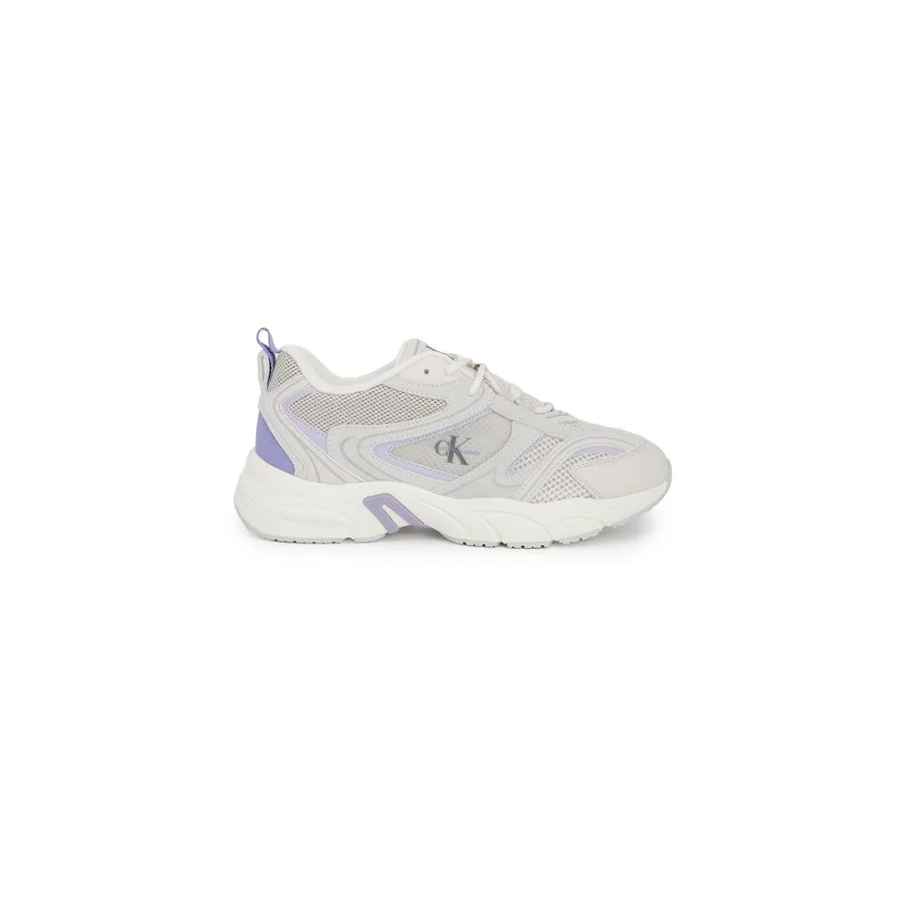 Calvin Klein Women's Purple Leather Sneaker