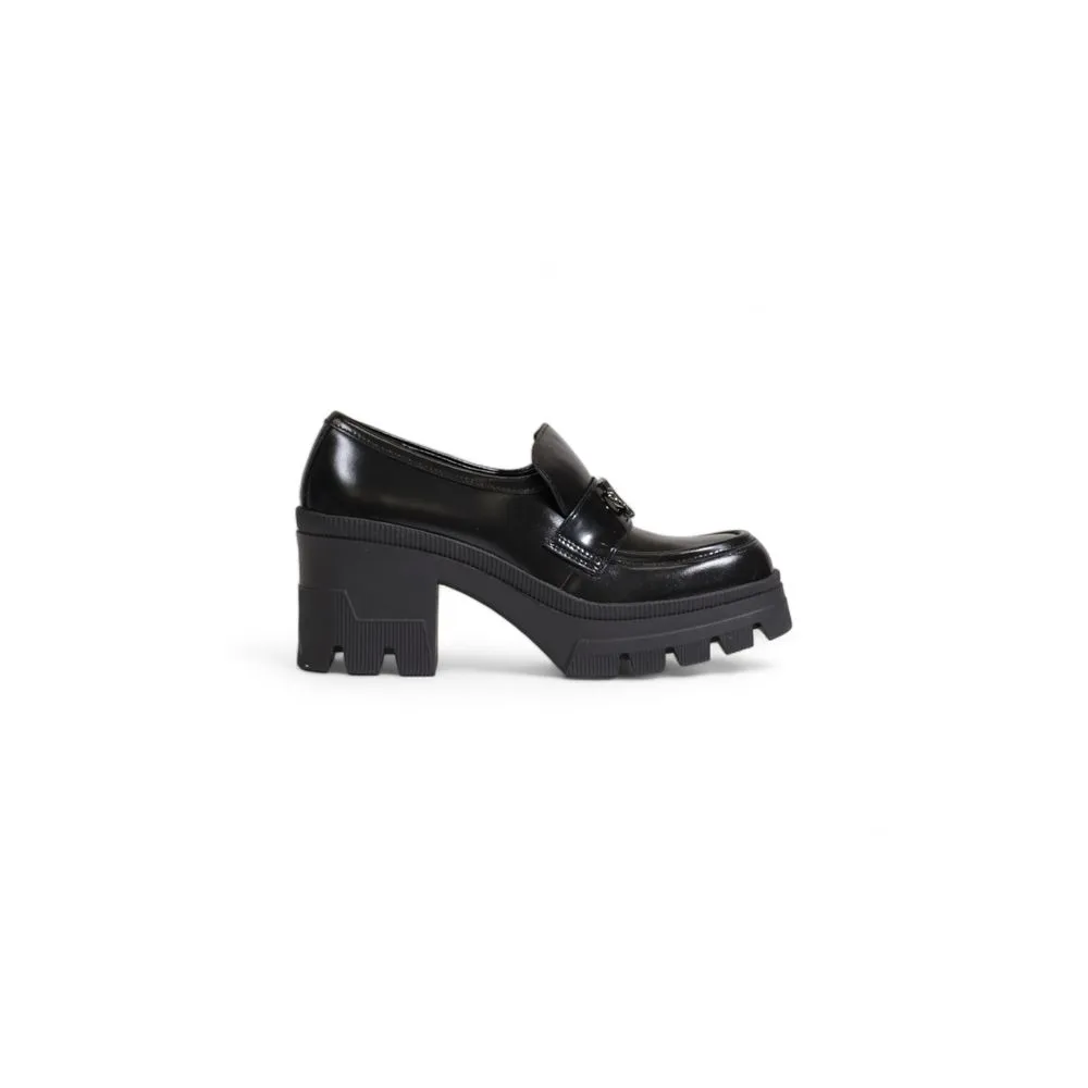Calvin Klein Women's Black Leather Sandal