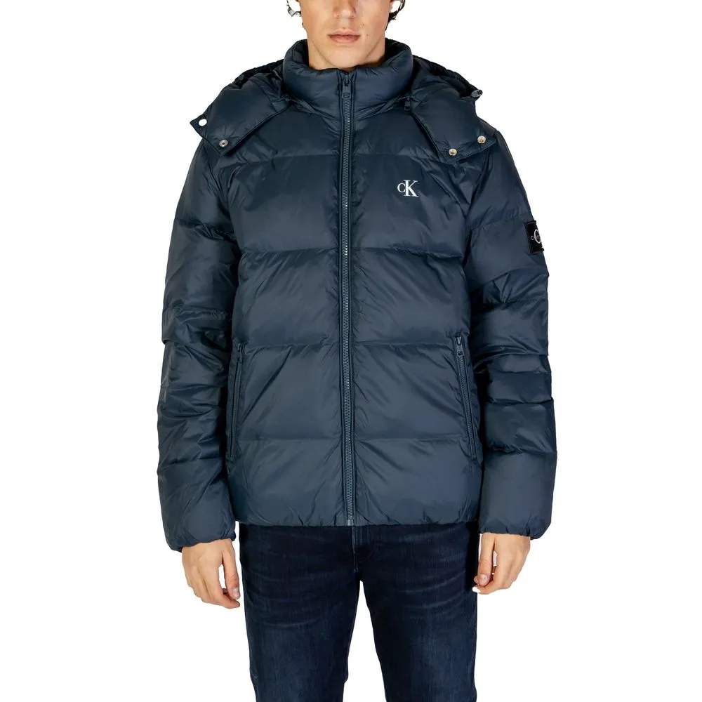 Calvin Klein Jeans Men's Blue Polyamide Jacket