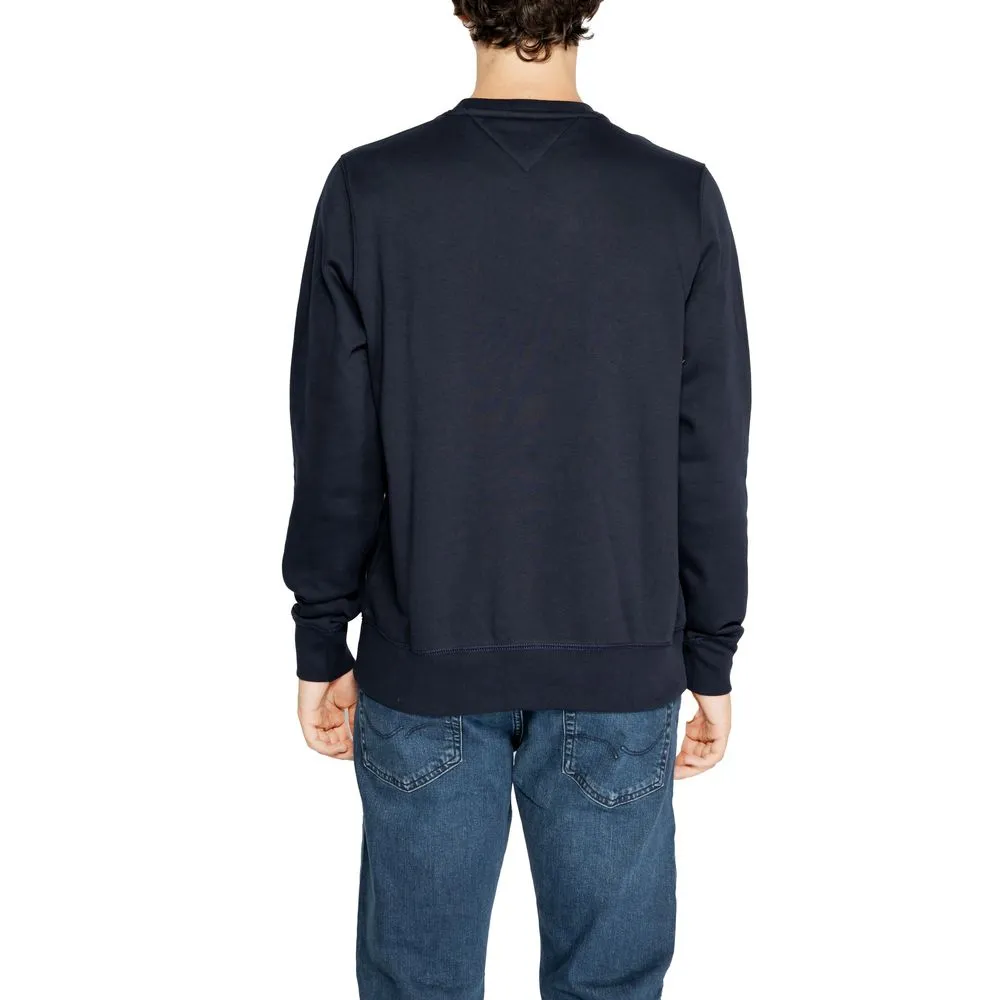 Tommy Hilfiger Men's Blue Cotton Cotton Sweater