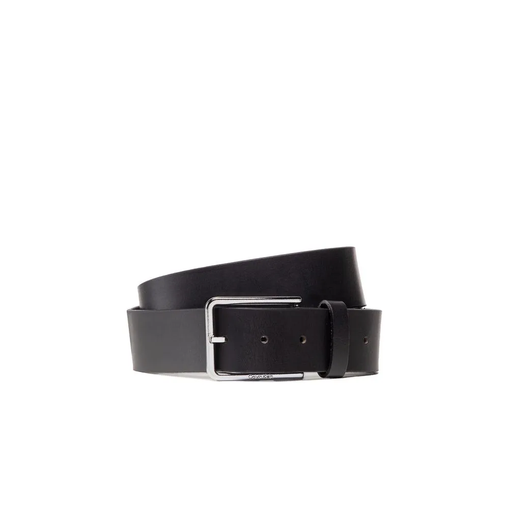 Calvin Klein Men's Black Leather Belt