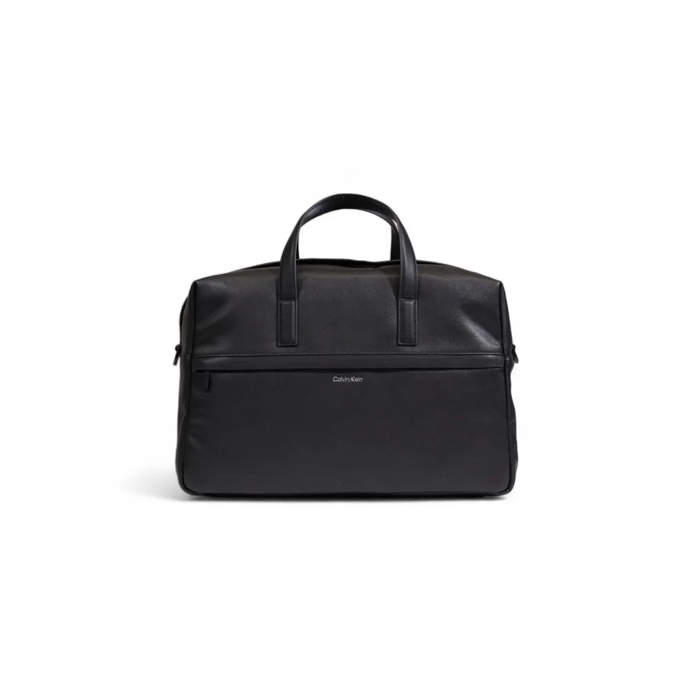 Calvin Klein Men's Black Recycled Polyester Bag