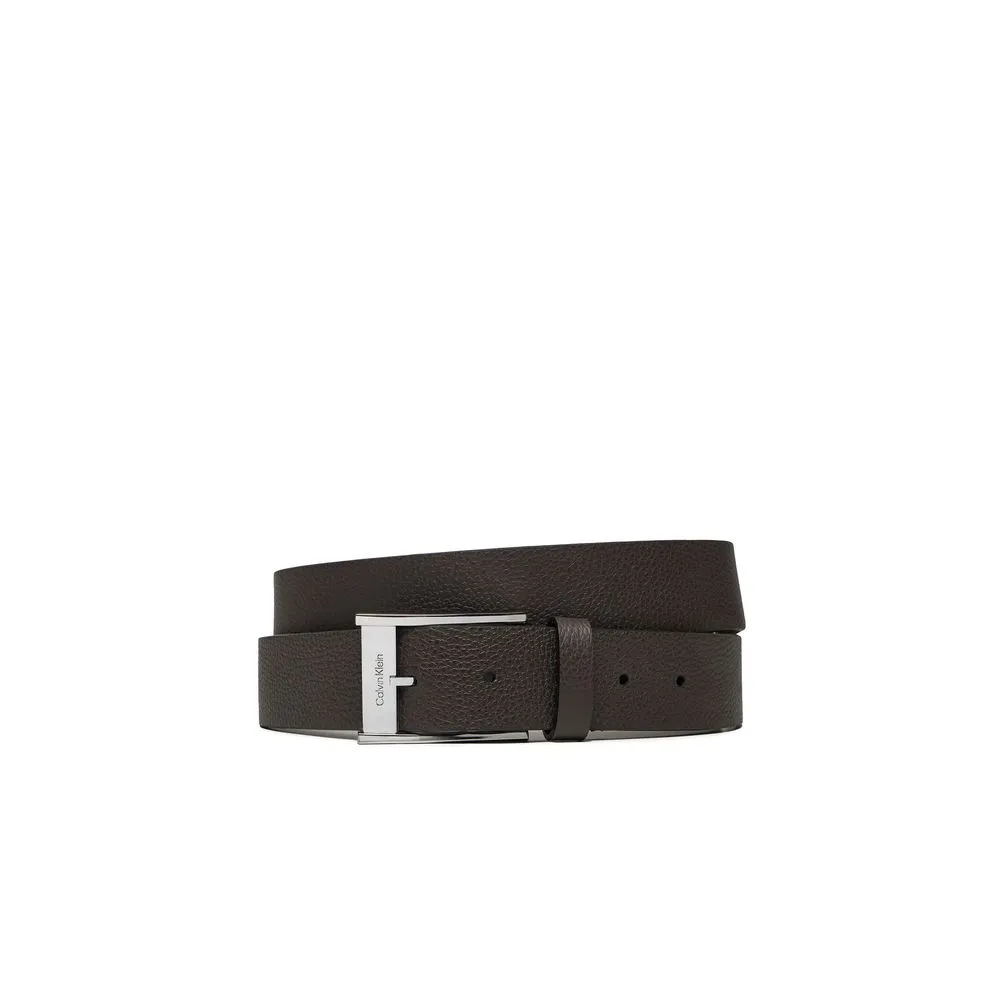 Calvin Klein Men's Brown Leather Belt