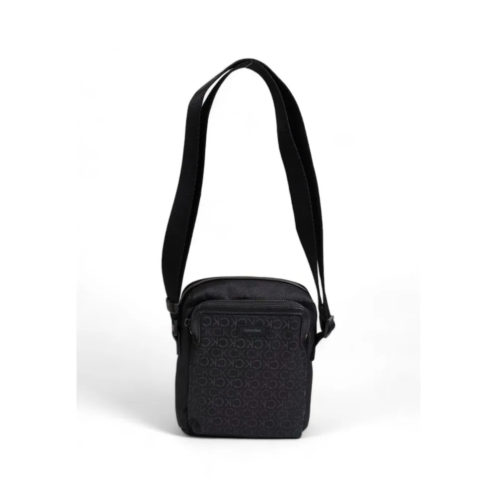 Calvin Klein Men's Black Recycled Polyester Bag