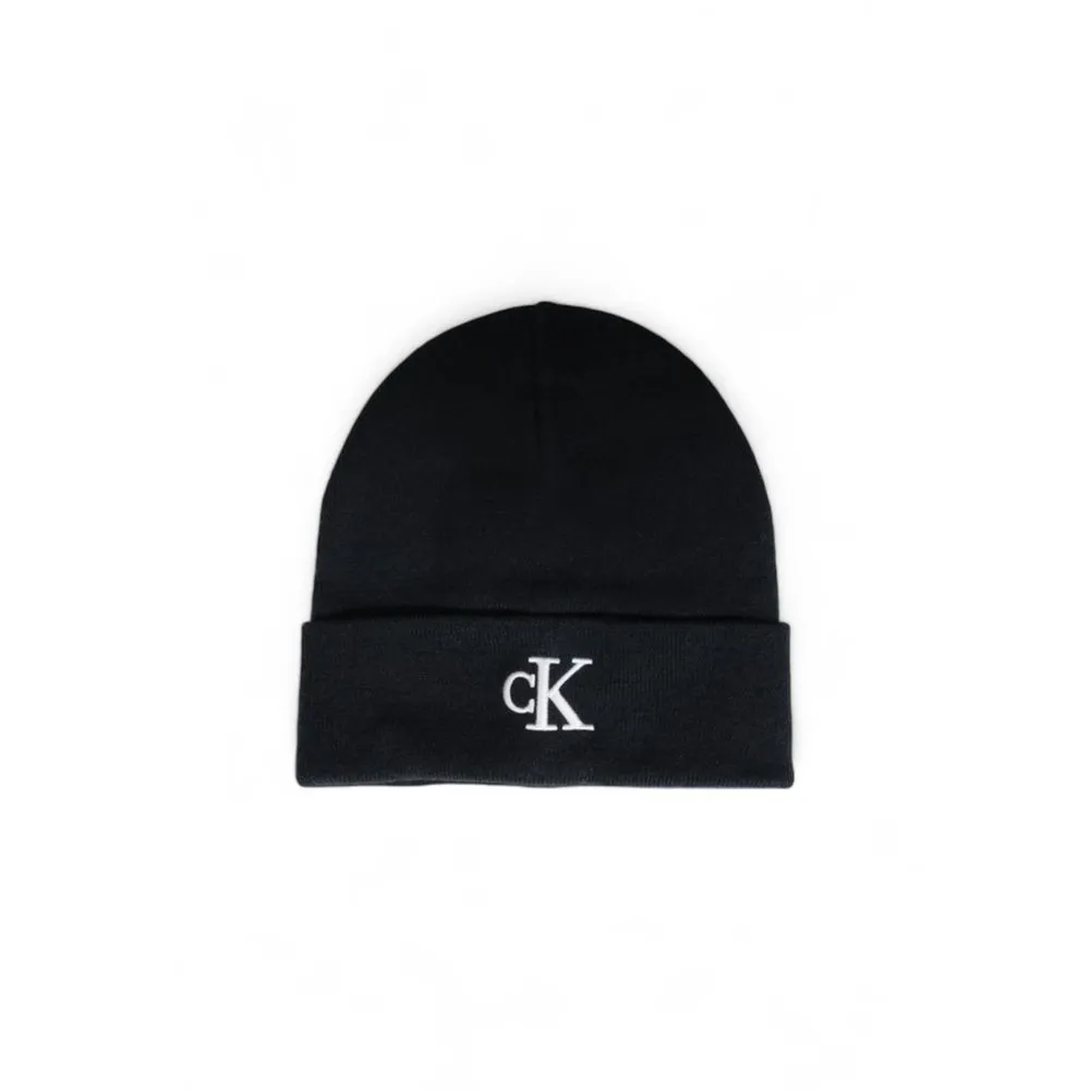 Calvin Klein Men's Black Polyester Polyester Hats & Cap