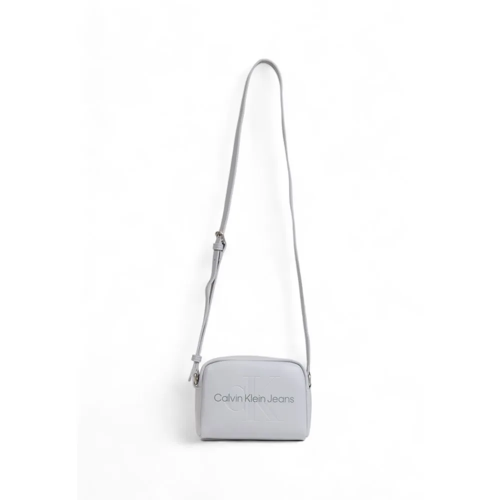 Calvin Klein Jeans Women's Gray Polyethylene Handbag