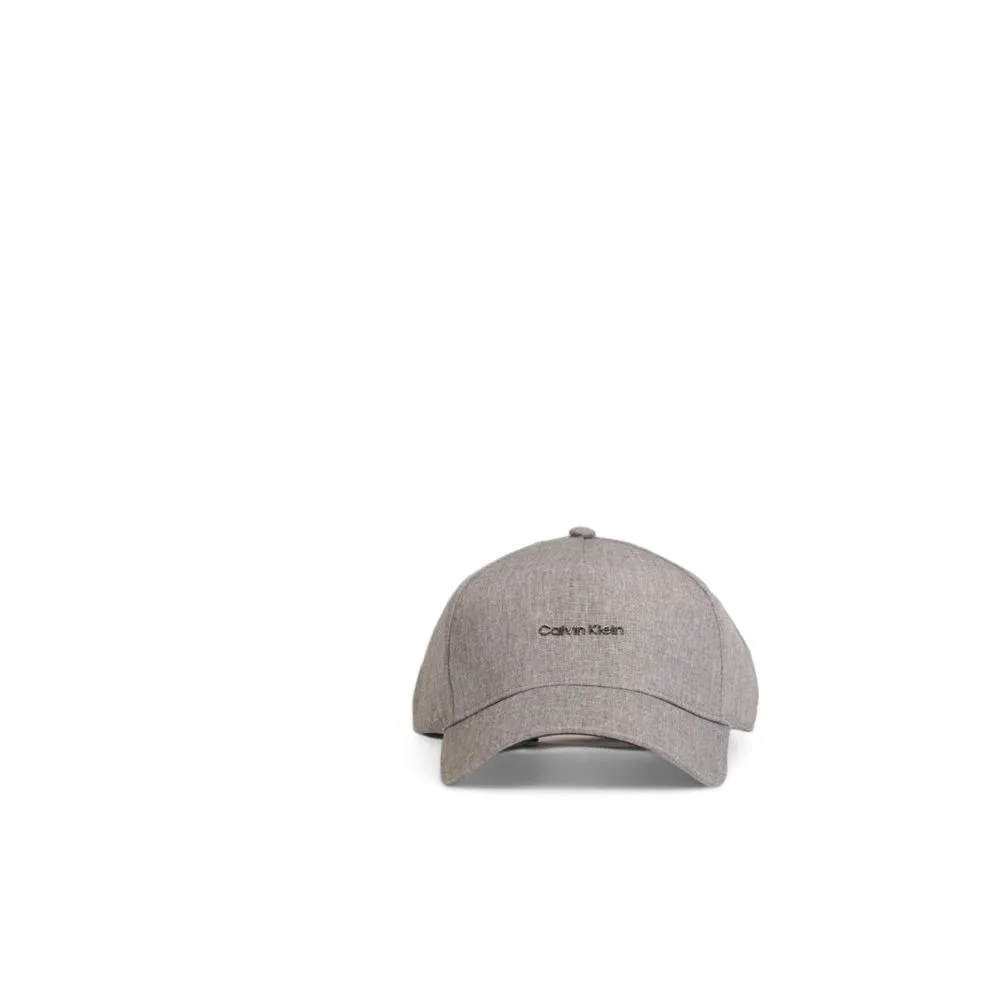 Calvin Klein Men's Gray Recycled Polyester Hats & Cap