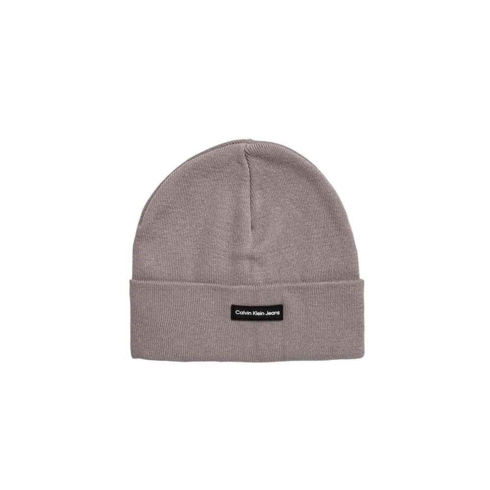 Calvin Klein Men's Gray Polyester Polyester Hats & Cap