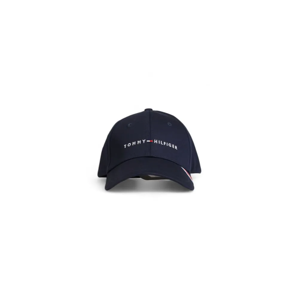 Tommy Hilfiger Men's Blue Organic Cotton Hats & Cap