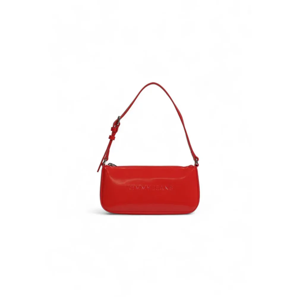 Tommy Hilfiger Women's Red Polyethylene Handbag