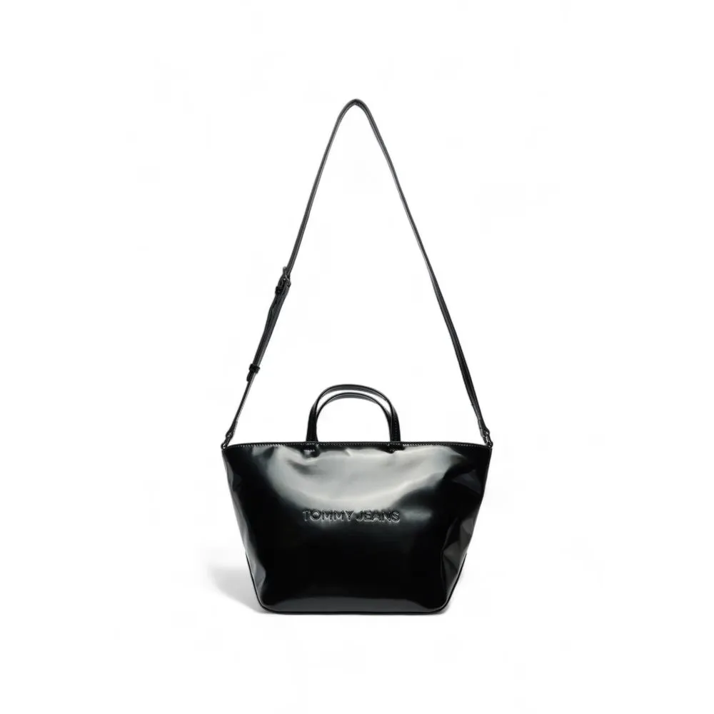 Tommy Hilfiger Women's Black Polyethylene Handbag