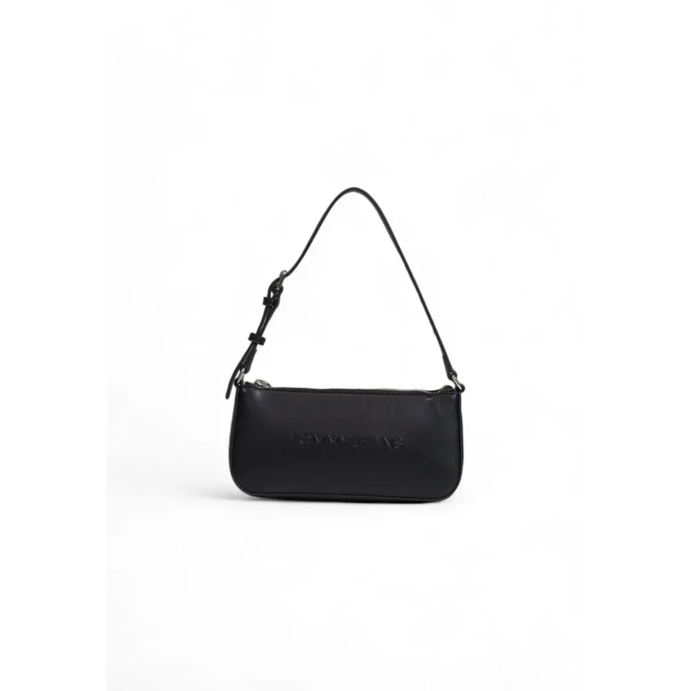 Tommy Hilfiger Women's Black Polyethylene Handbag