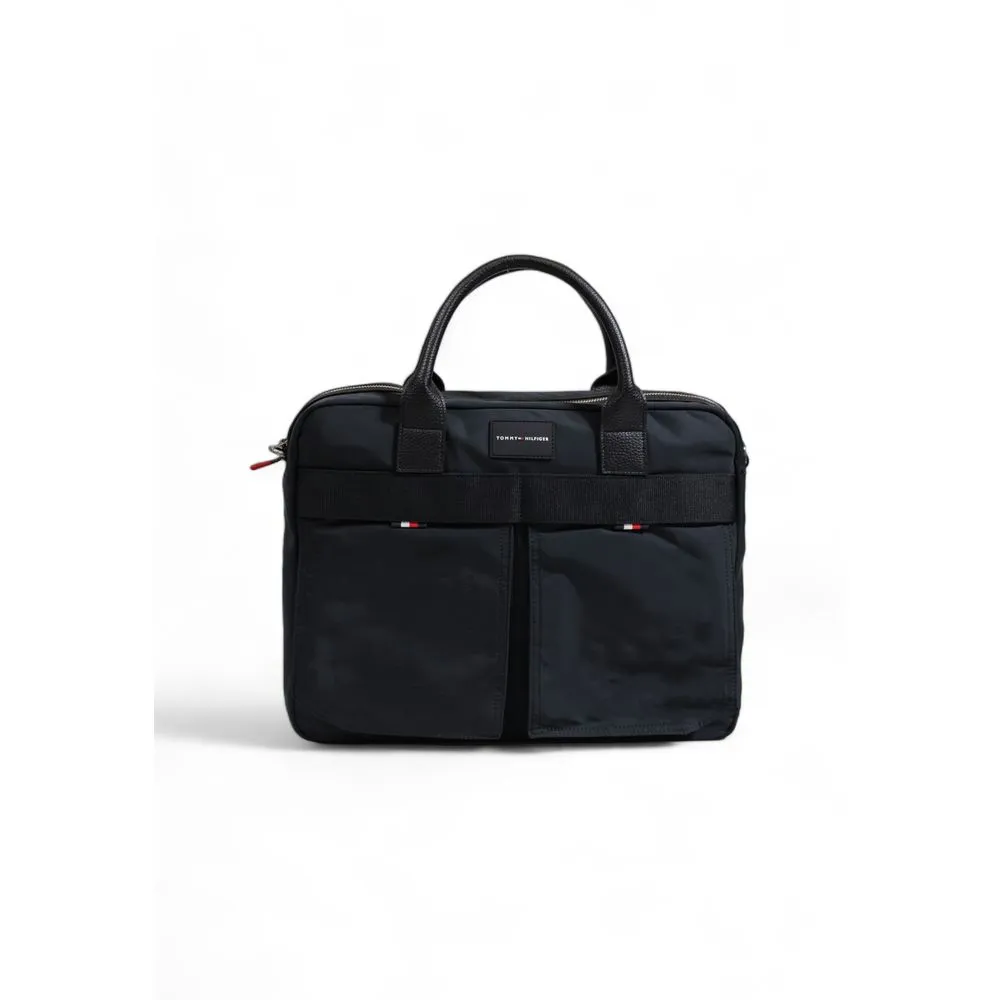 Tommy Hilfiger Men's Black Recycled Polyester Bag
