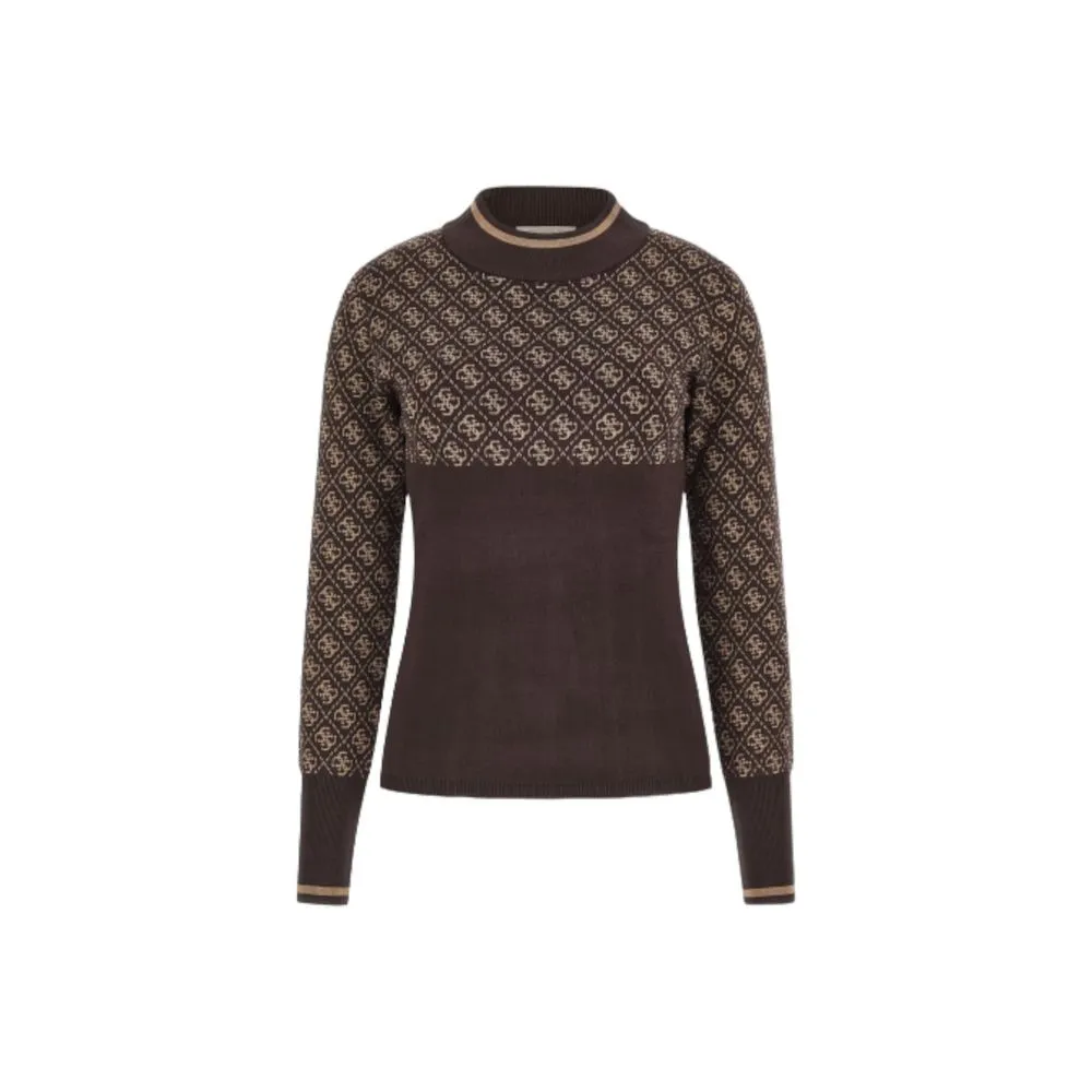 Guess Women's Brown Viscose Sweater