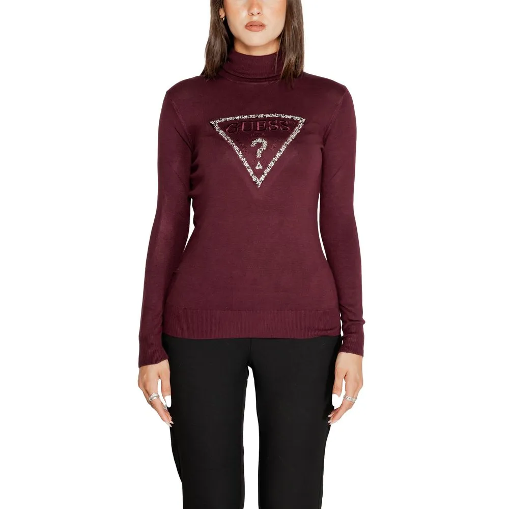 Guess Women's Bordeaux Viscose Sweater