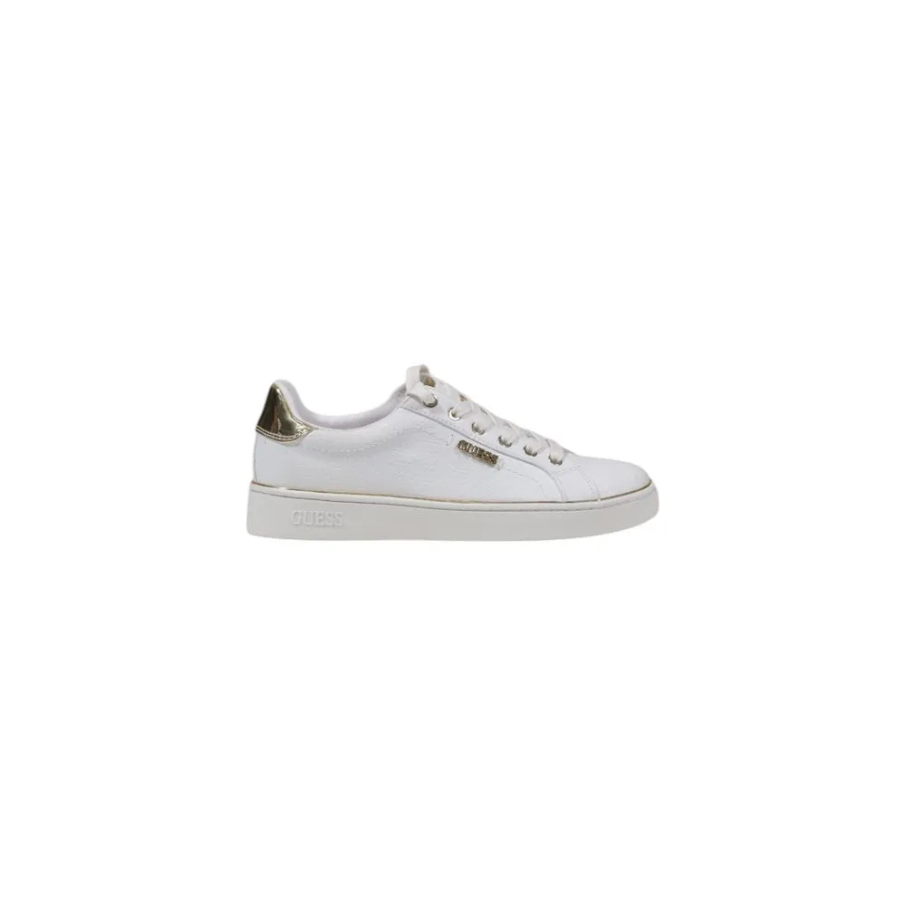 Guess Women's White Polyethylene Sneaker