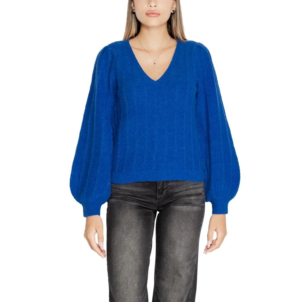 Guess Women's Blue Polyester Sweater
