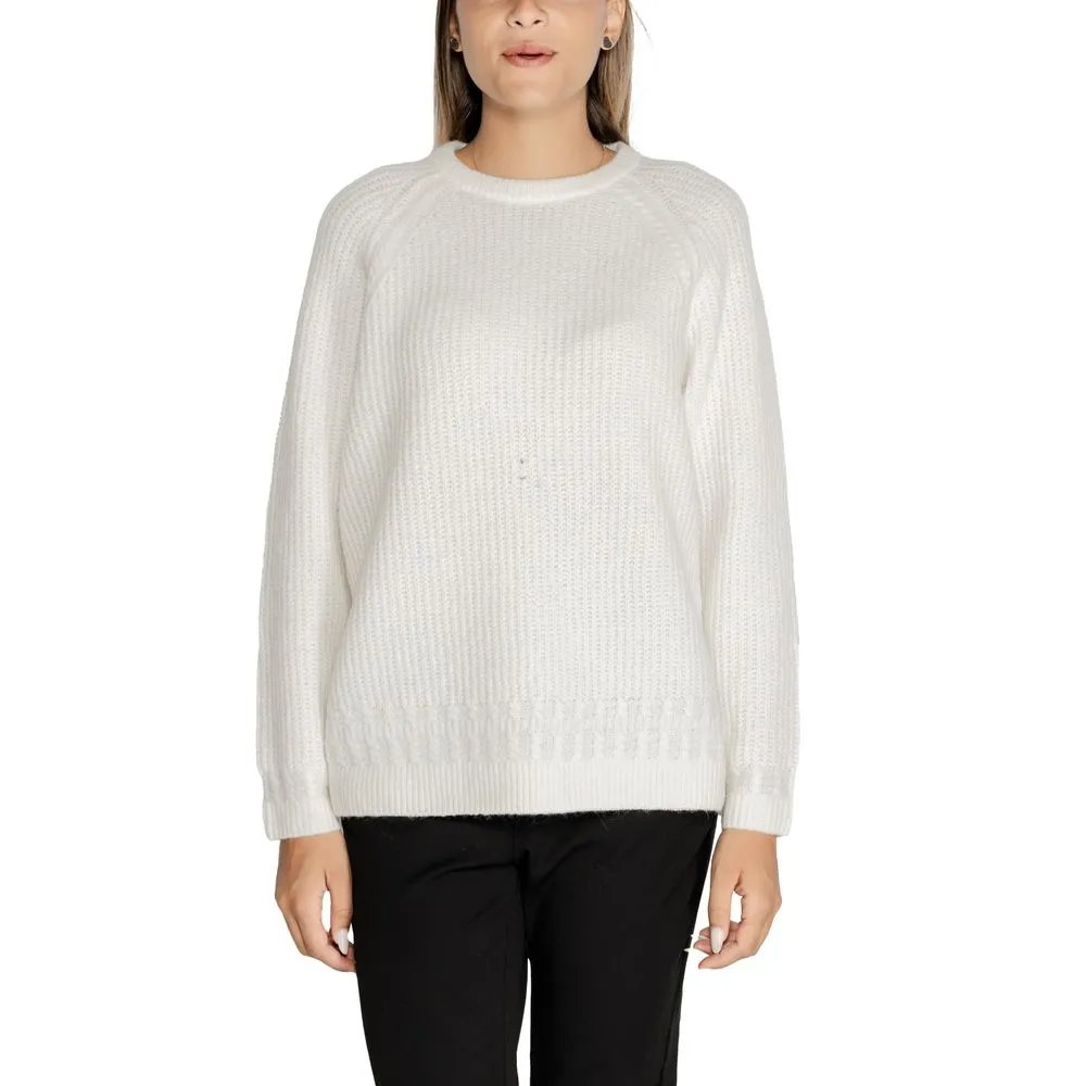 Guess Women's White Polyester Sweater