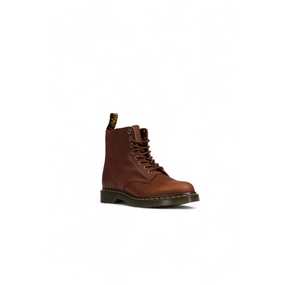 Dr. Martens Men's Brown Leather Boot