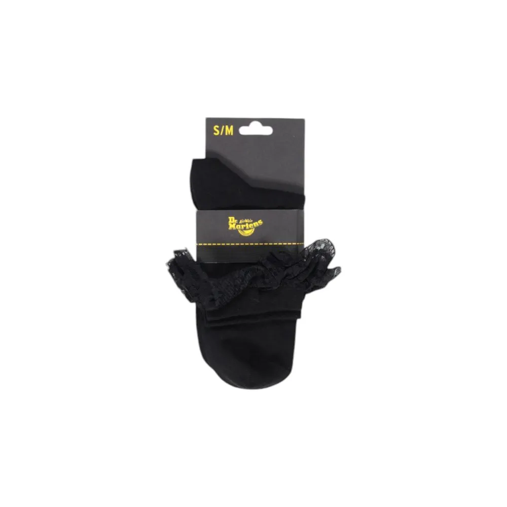 Dr. Martens Men's Black Polyester Sock