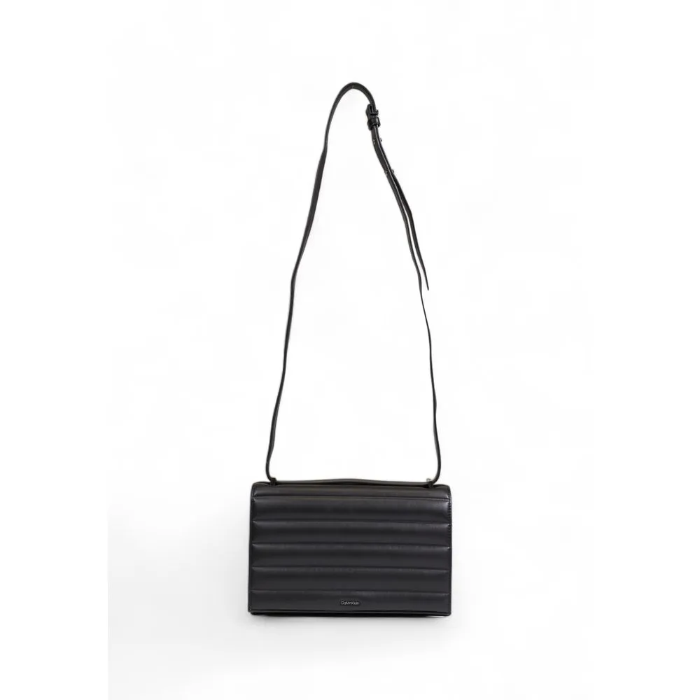 Calvin Klein Women's Black Polyethylene Handbag