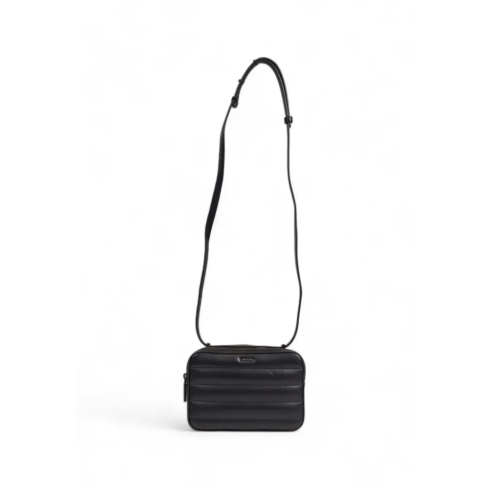 Calvin Klein Women's Black Recycled Polyester Handbag