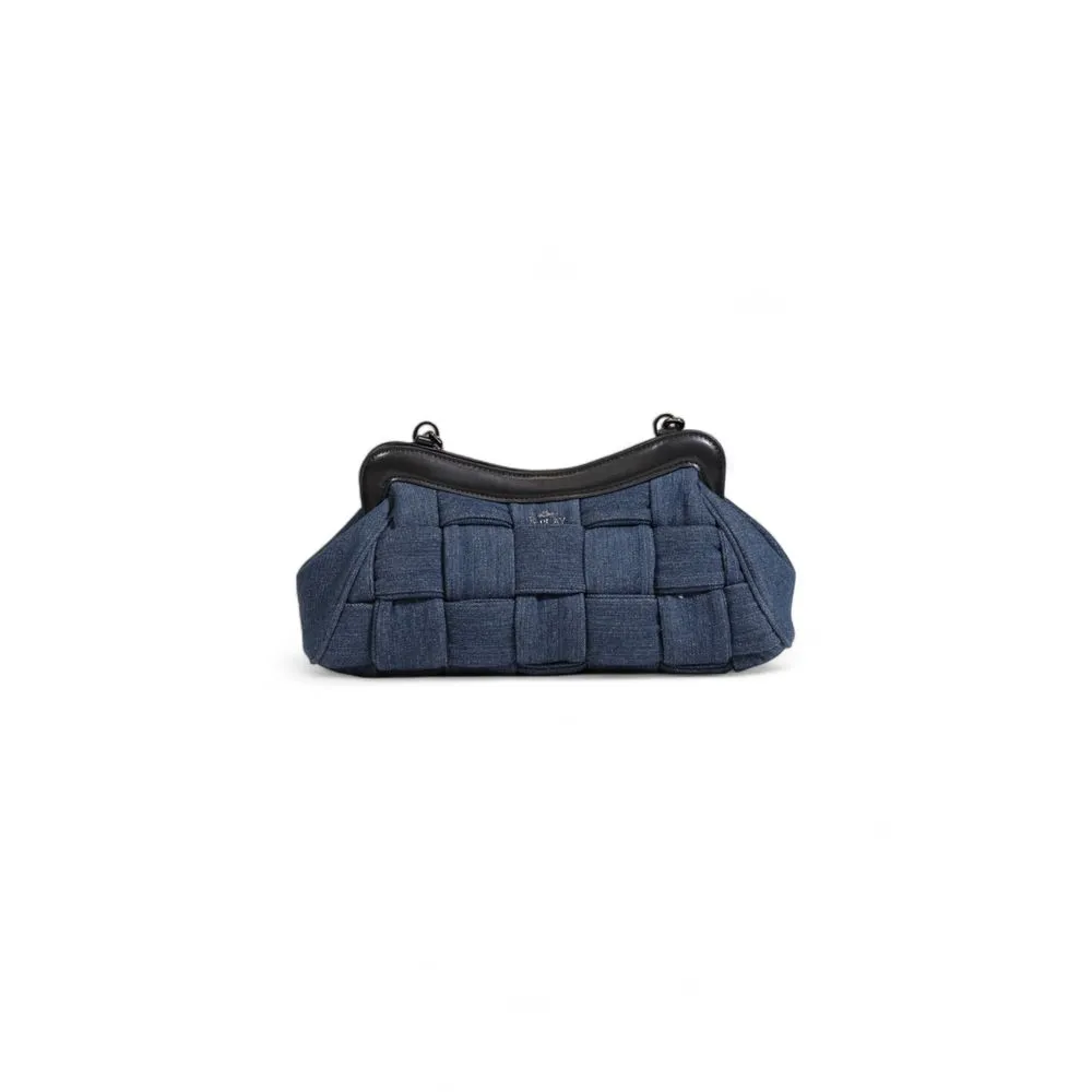 Replay Women's Blue Cotton Handbag
