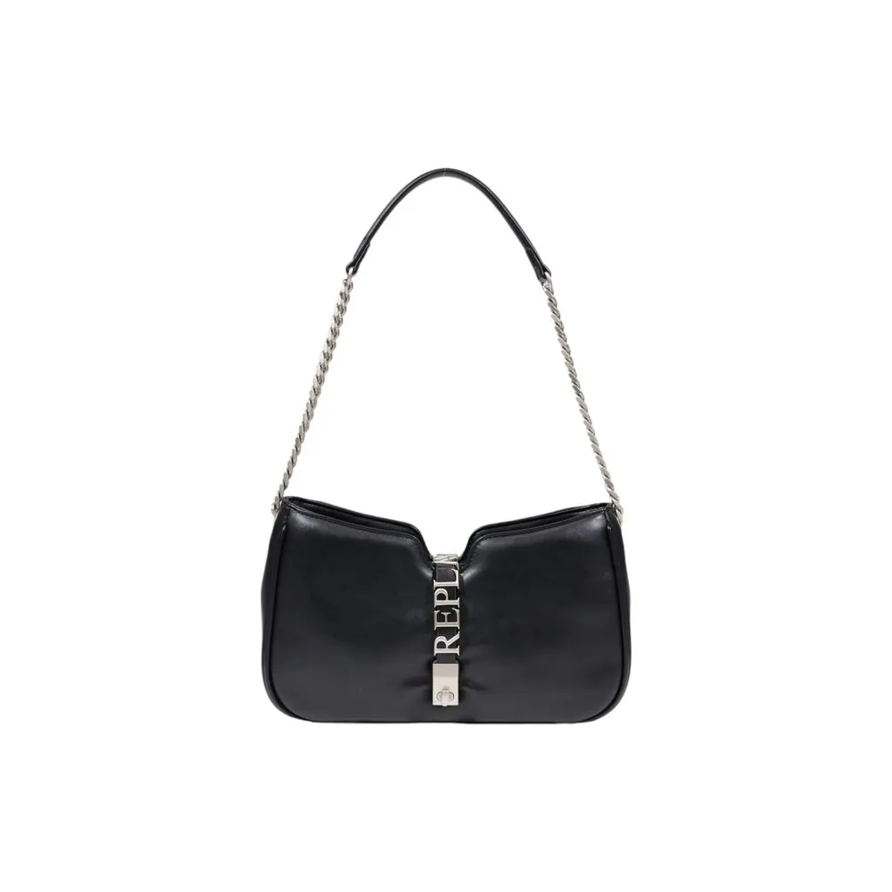 Replay Women's Black Polyester Handbag