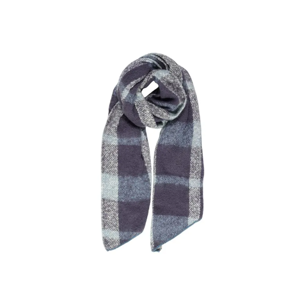 Only Women's Turquoise Polyester Scarf