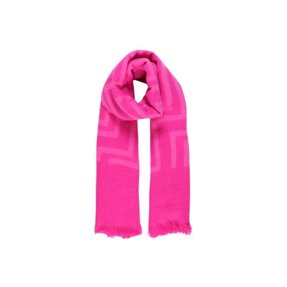 Only Women's Pink Acrylic Scarf