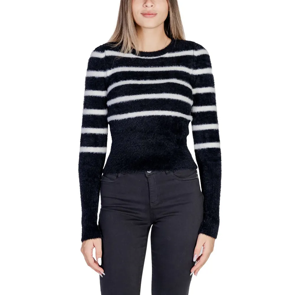 Only Women's Black Nylon Sweater