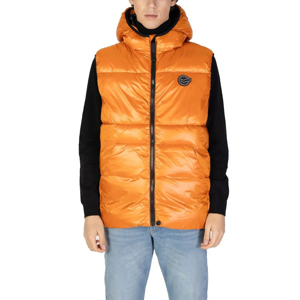 Gas Men's Orange Polyamide Jacket