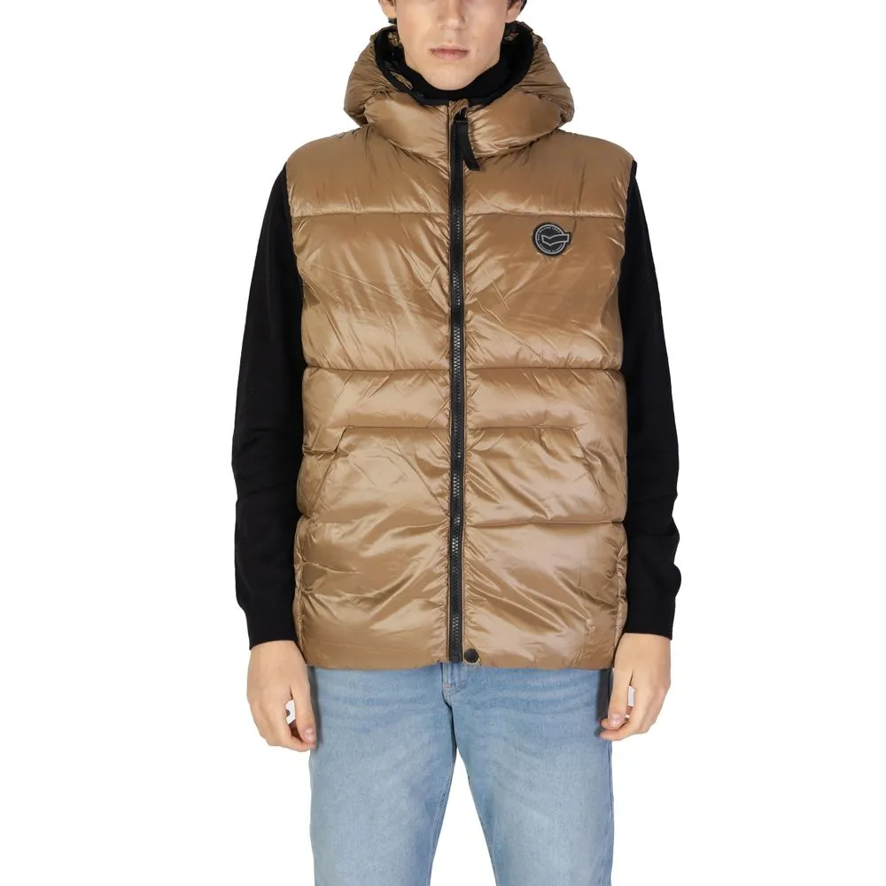Gas Men's Beige Polyamide Jacket