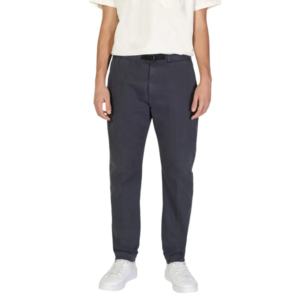 Gas Men's Gray Cotton Jeans & Pant