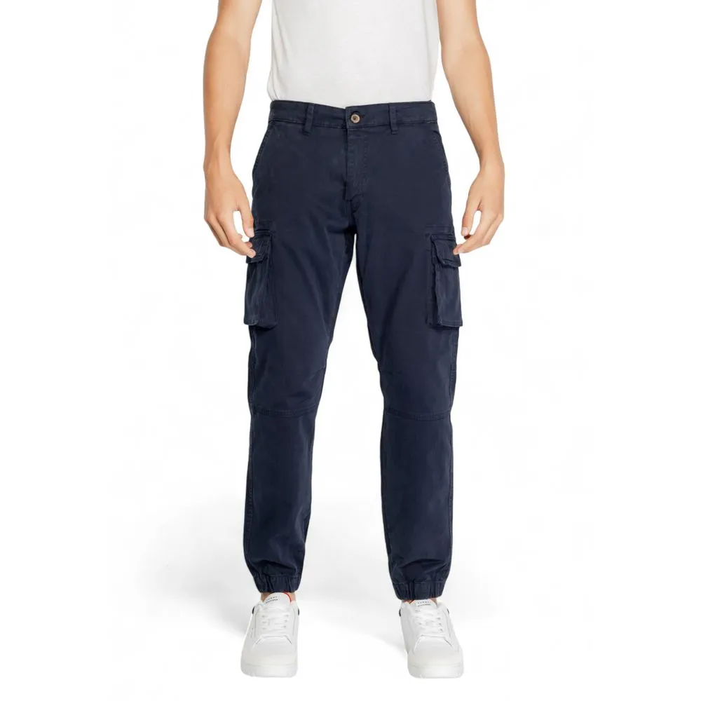 Gas Men's Blue Cotton Jeans & Pant