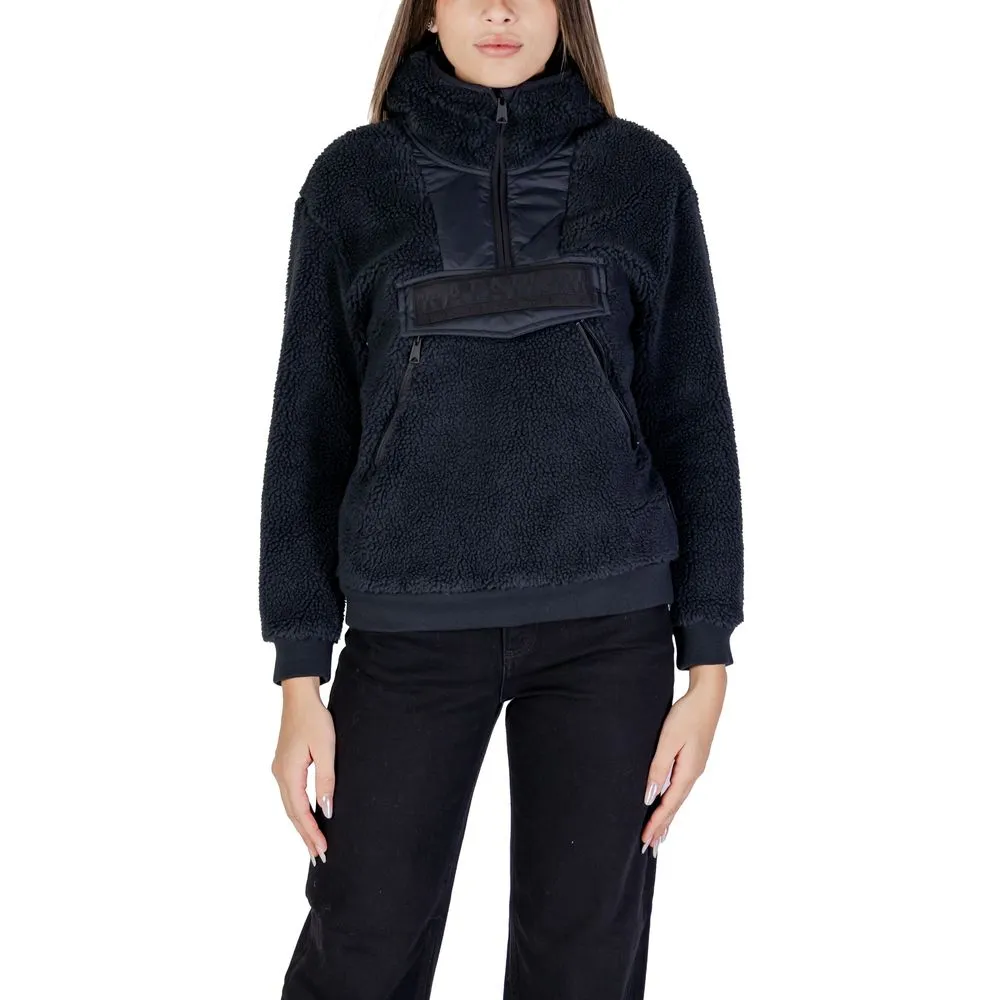 Napapijri Women's Black Polyester Jackets & Coat