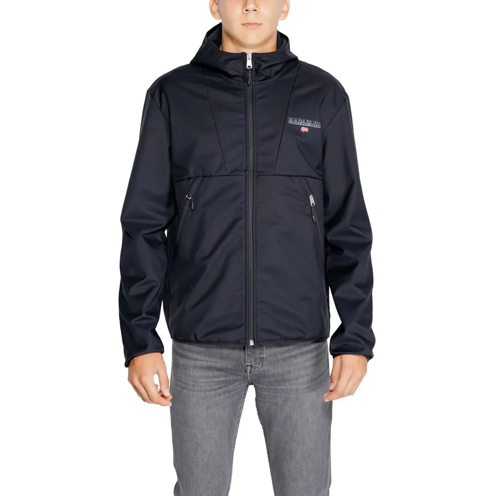 Napapijri Men's Black Polyester Jacket