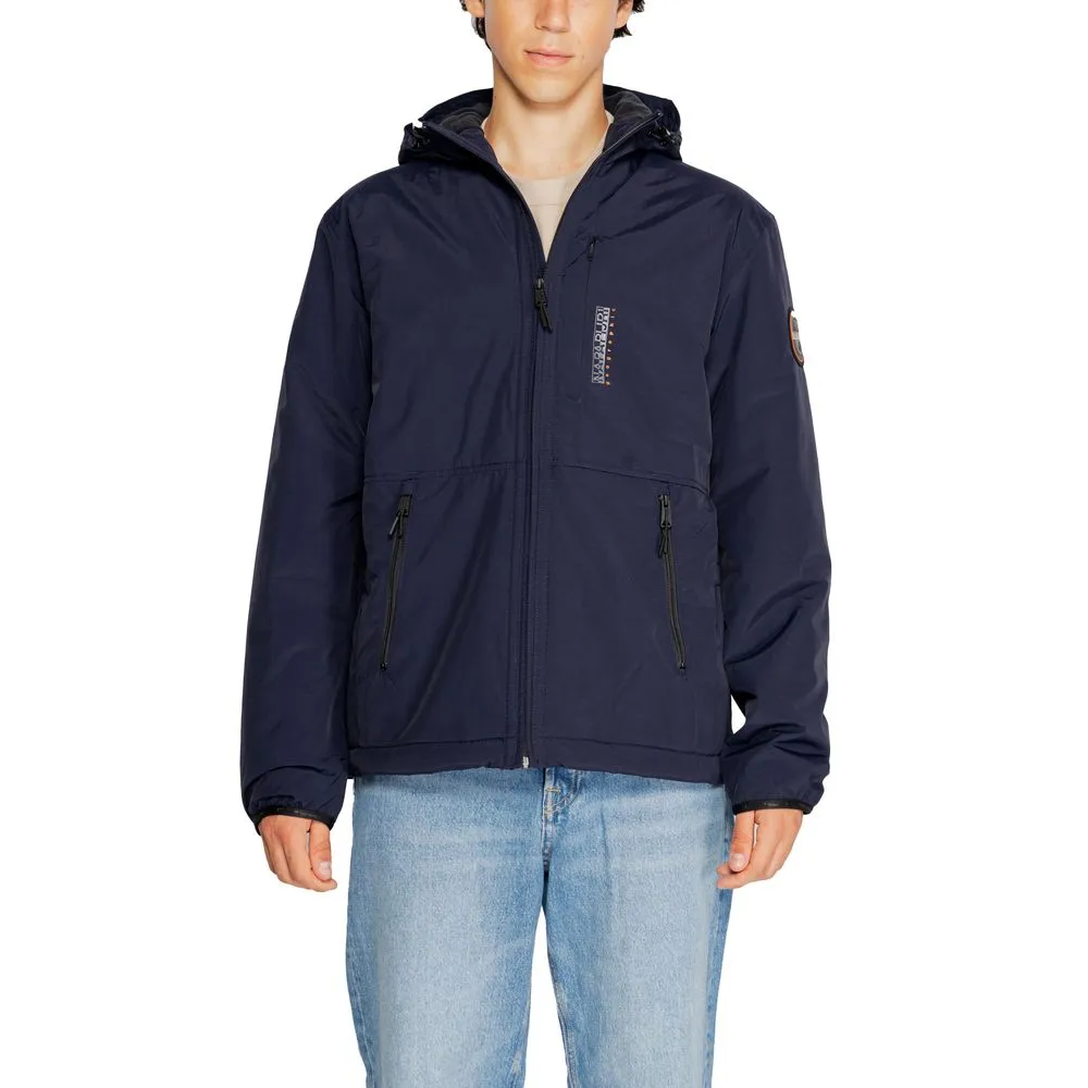 Napapijri Men's Blue Polyamide Jacket