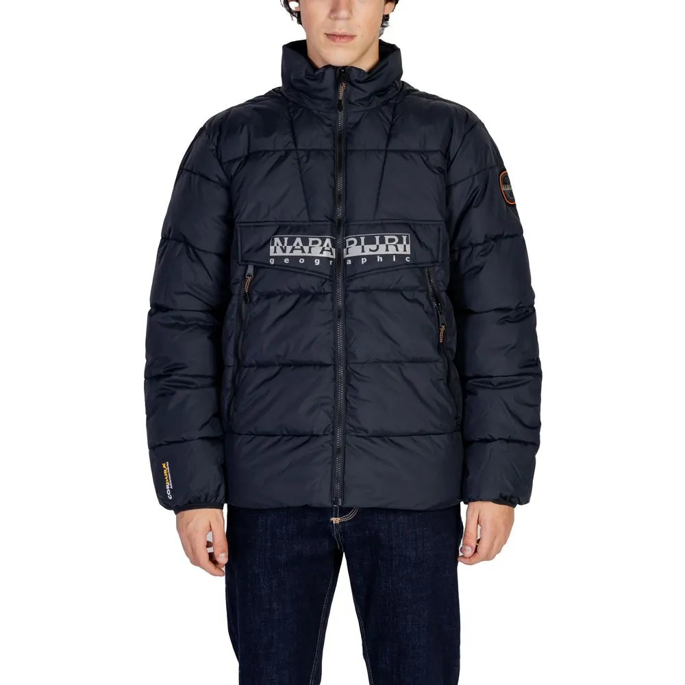 Napapijri Men's Black Polyester Jacket