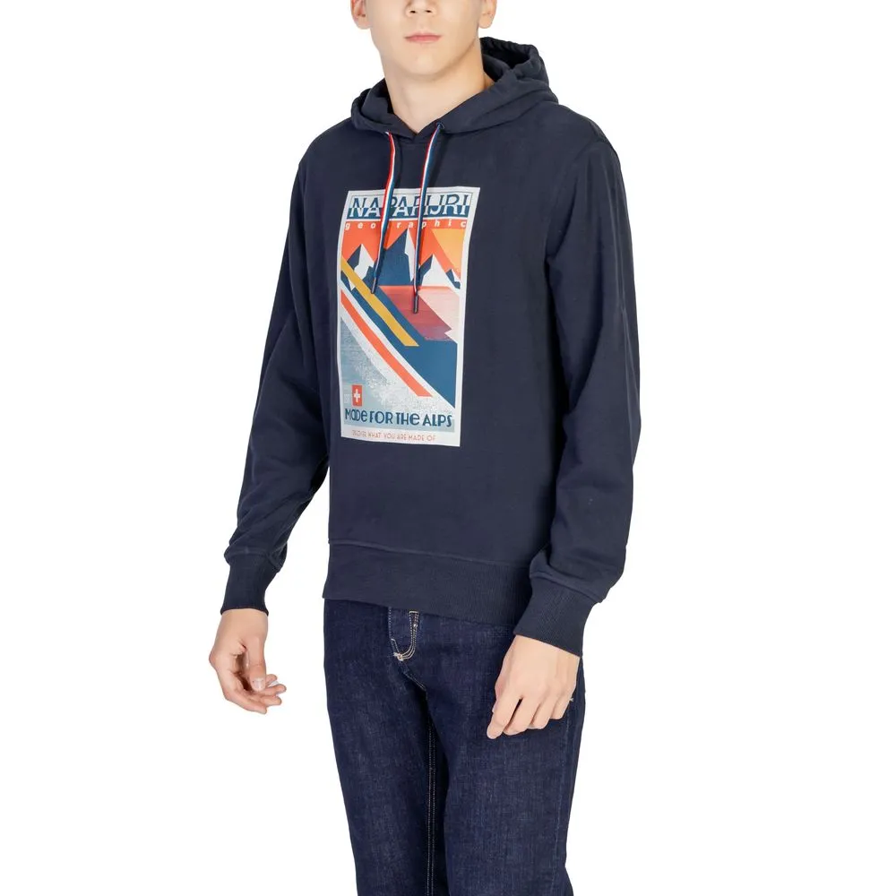 Napapijri Men's Black Cotton Sweater