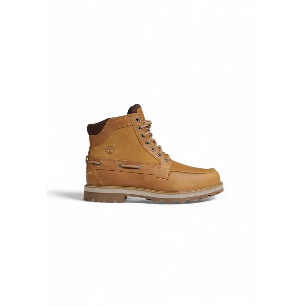 Timberland Men's Beige Suede Leather Casual