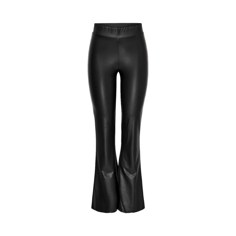 Only Women's Black Polyester Jeans & Pant