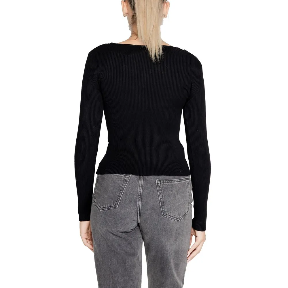Only Women's Black Viscose Sweater