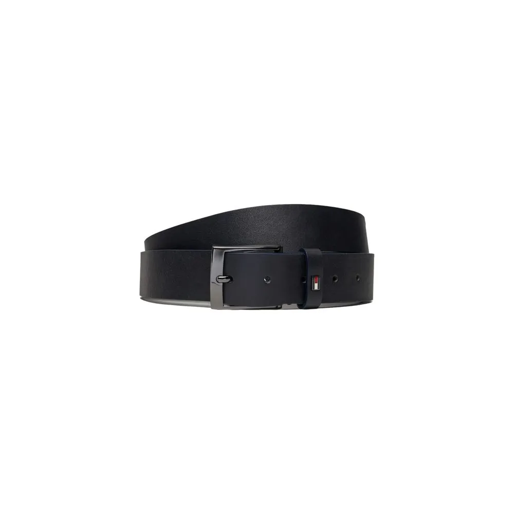 Tommy Hilfiger Men's Blue Leather Belt
