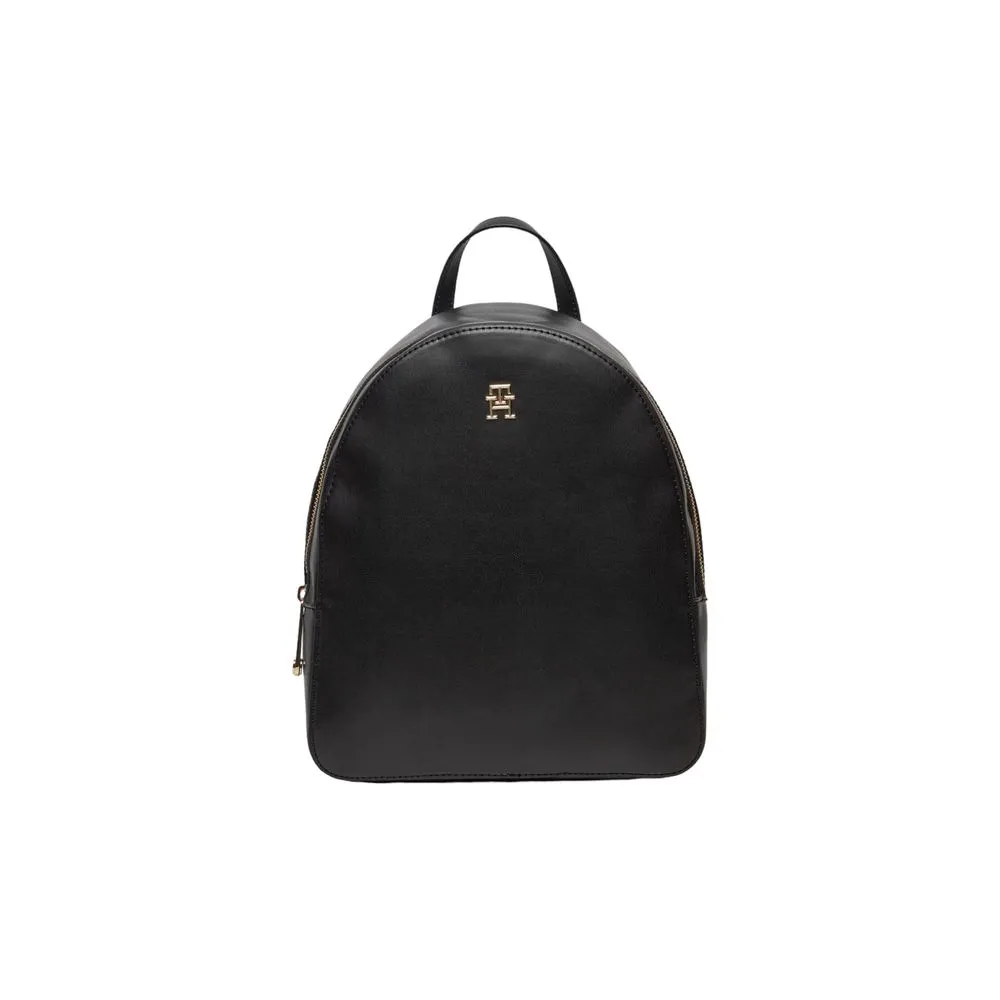 Tommy Hilfiger Women's Black Polyethylene Backpack