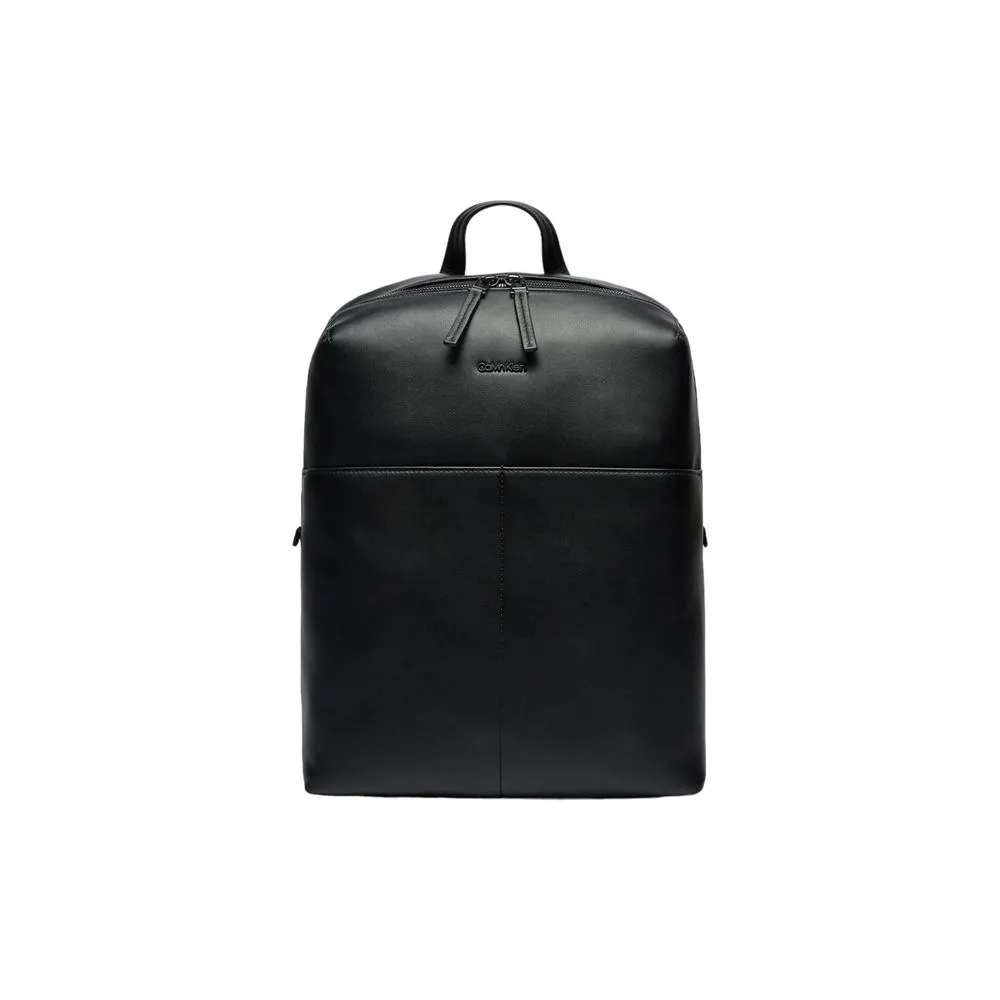 Calvin Klein Men's Black Polyethylene Backpack