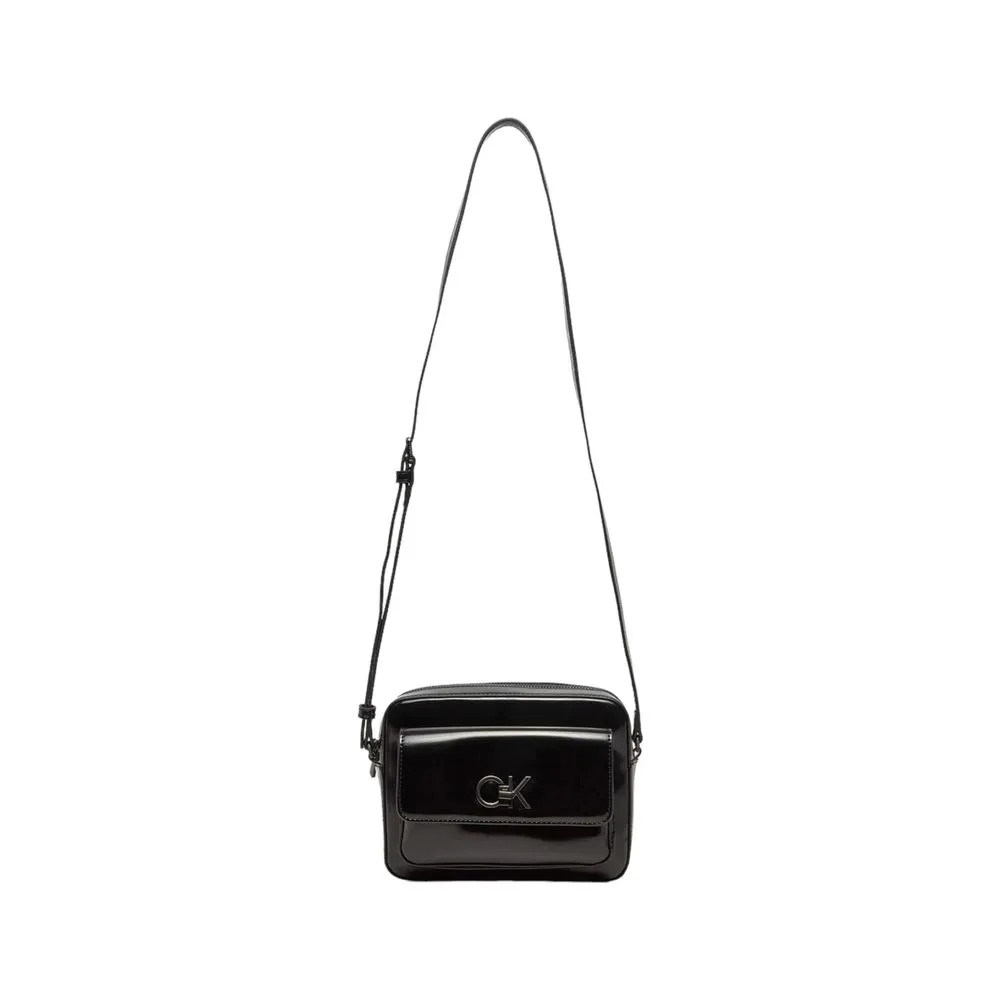 Calvin Klein Women's Black Polyethylene Handbag